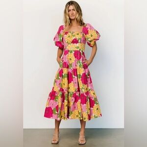 NWT Baltic Born Kalena Floral Midi Dress